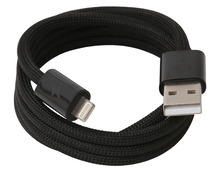USB-A til lightning magnetisk kabel 1 meter sort